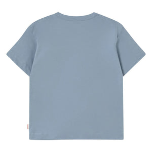 Tinycottons - Tiny 26 T-Shirt aus Bio-Baumwolle | Grau-Blau