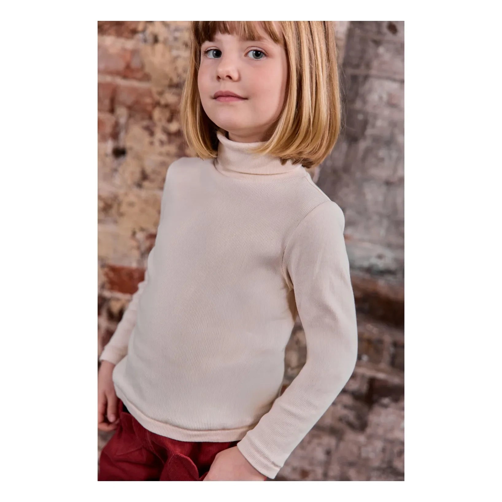 Bonton - Titou Feinstrick-Rollkragenpullover | Ecru
