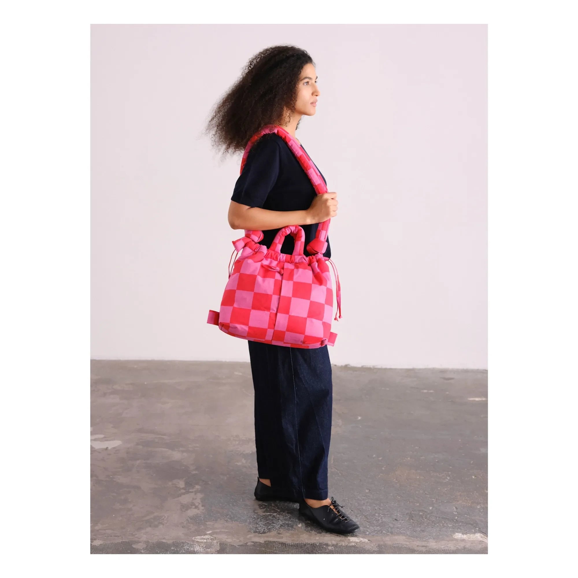 Olend - Ona Soft Carreaux Tasche | Rot