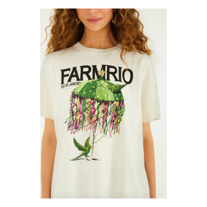 Farm Rio - Xmas Kinis Tişört | Ecru