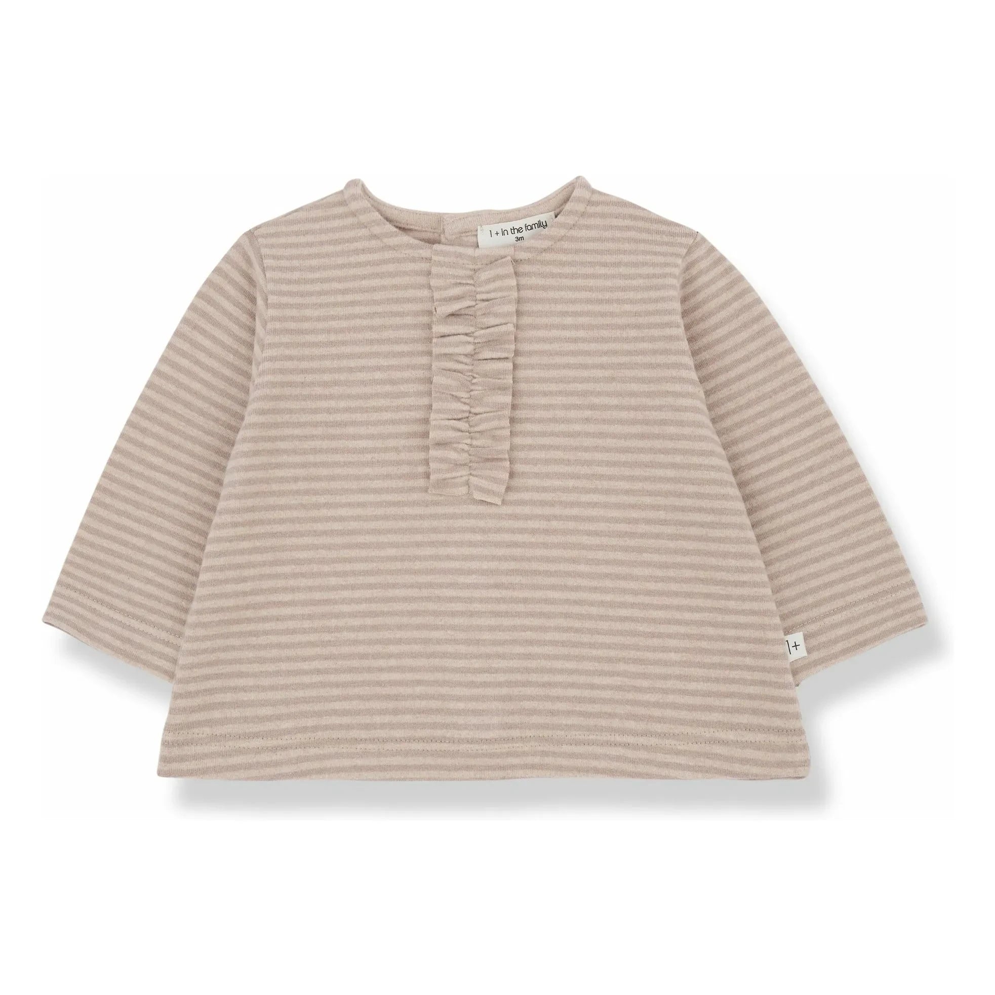 1+ in the family - Ulla T-Shirt | Nude