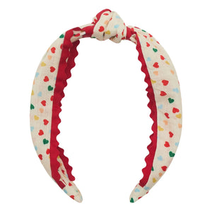 Mimi & Lula - Alice Hearts Knoten-Haarreif | Creme