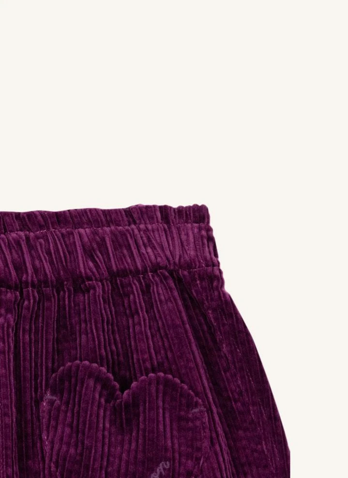 Bonton - Samt-Hose in Lila | Lila