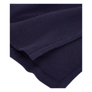 Petit Bateau - Glattes Ripp-Trägerkleid | Marineblau