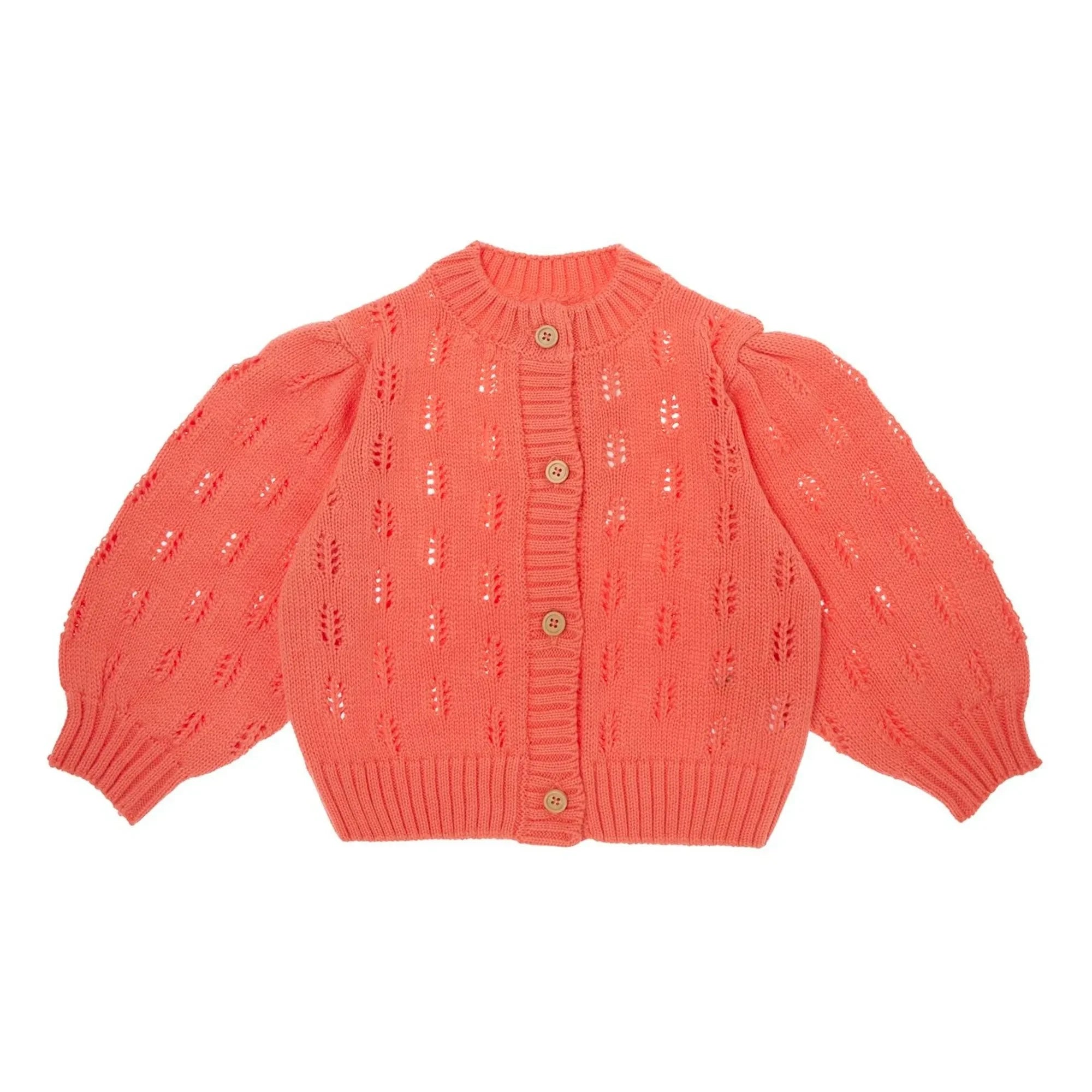 Tocoto Vintage - Strickjacke mit Blumenmuster | Grenadine
