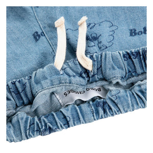 Bobo Choses - Bio-Baumwolle Baby Hund Jeanshose | Blau