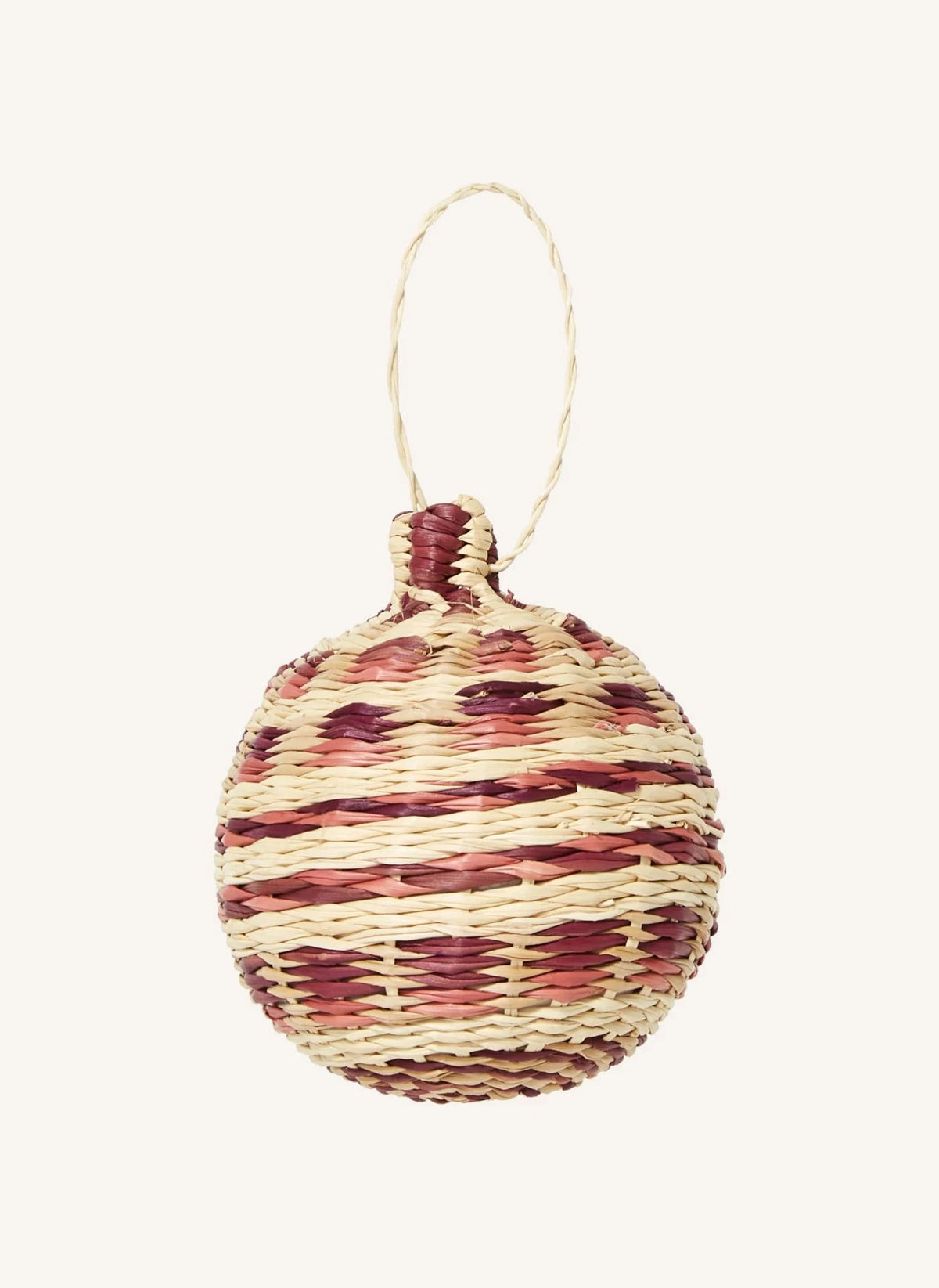 Ames - Jipi Rattan Weihnachtskugel