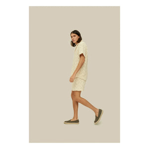 OAS – Atlas Melierte Bluse | Ecru