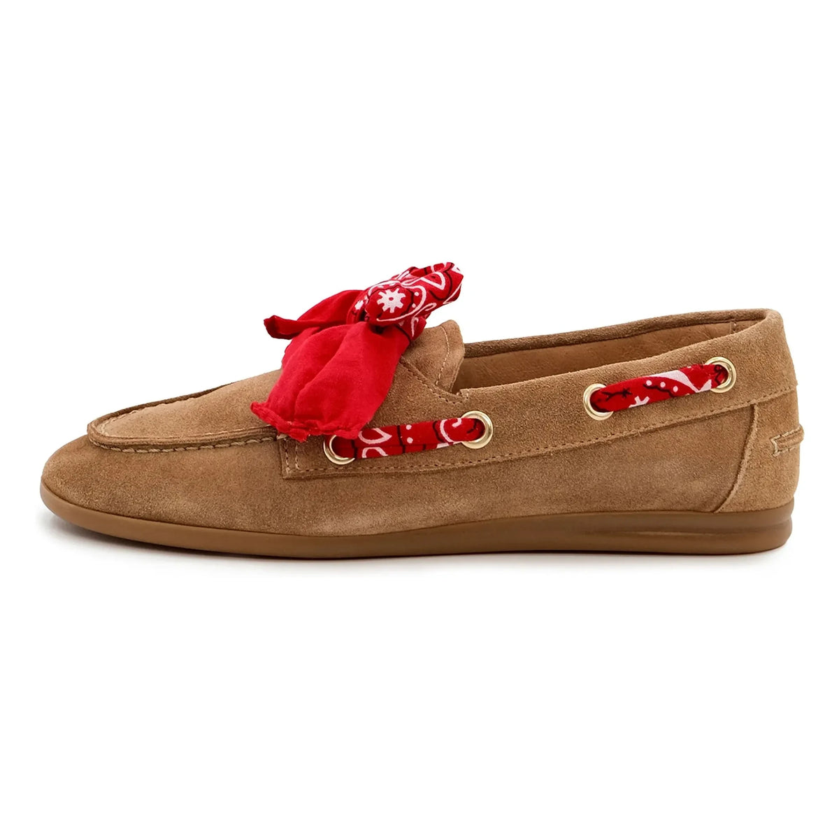 Toral - Nahua Bandana Wildleder Bootsschuhe | Braun