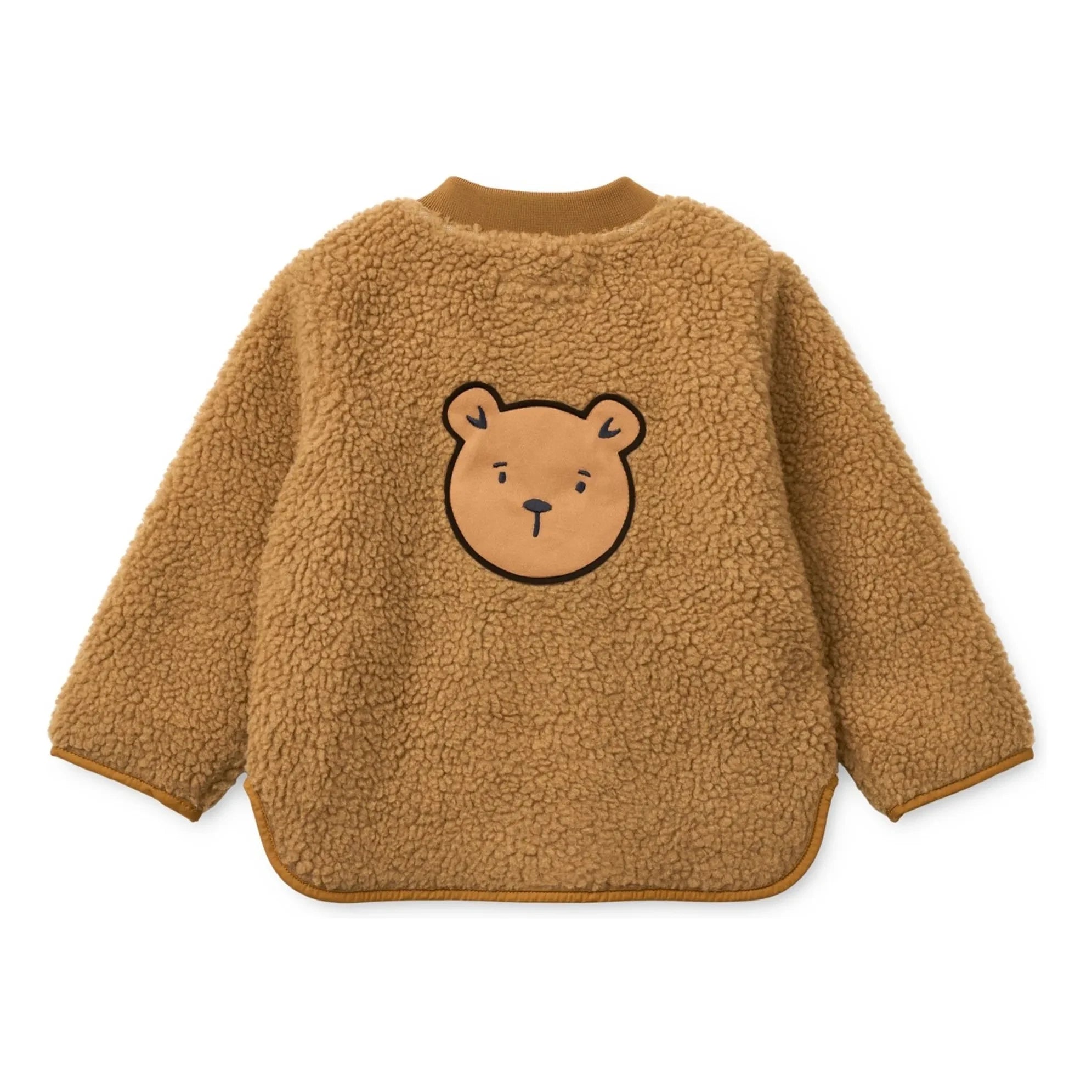 Liewood - Lora Ourson Recyceltes Faser Sherpa Jacke | Braun