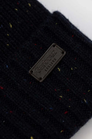 Barbour Carlton Fleck Mütze und Schal Geschenkset