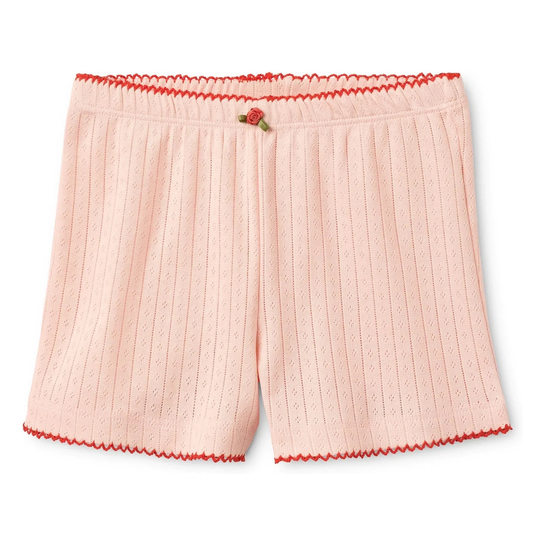 Flöss - Pointelle Liva Shorts | Puderrosa