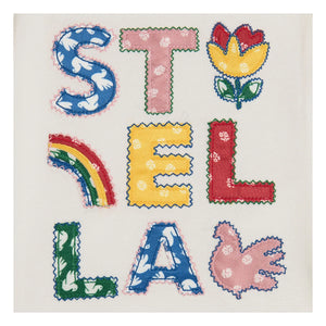 Stella McCartney Kids - Stella Organik Pamuk Kontrast Tişört | Fildişi