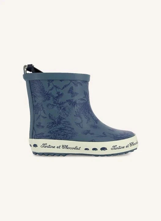 Tartine et Chocolat - Féerie Welly Regenstiefel | Blau