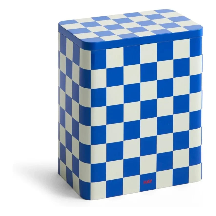Hay - Blech-Aufbewahrungsbox | Blau