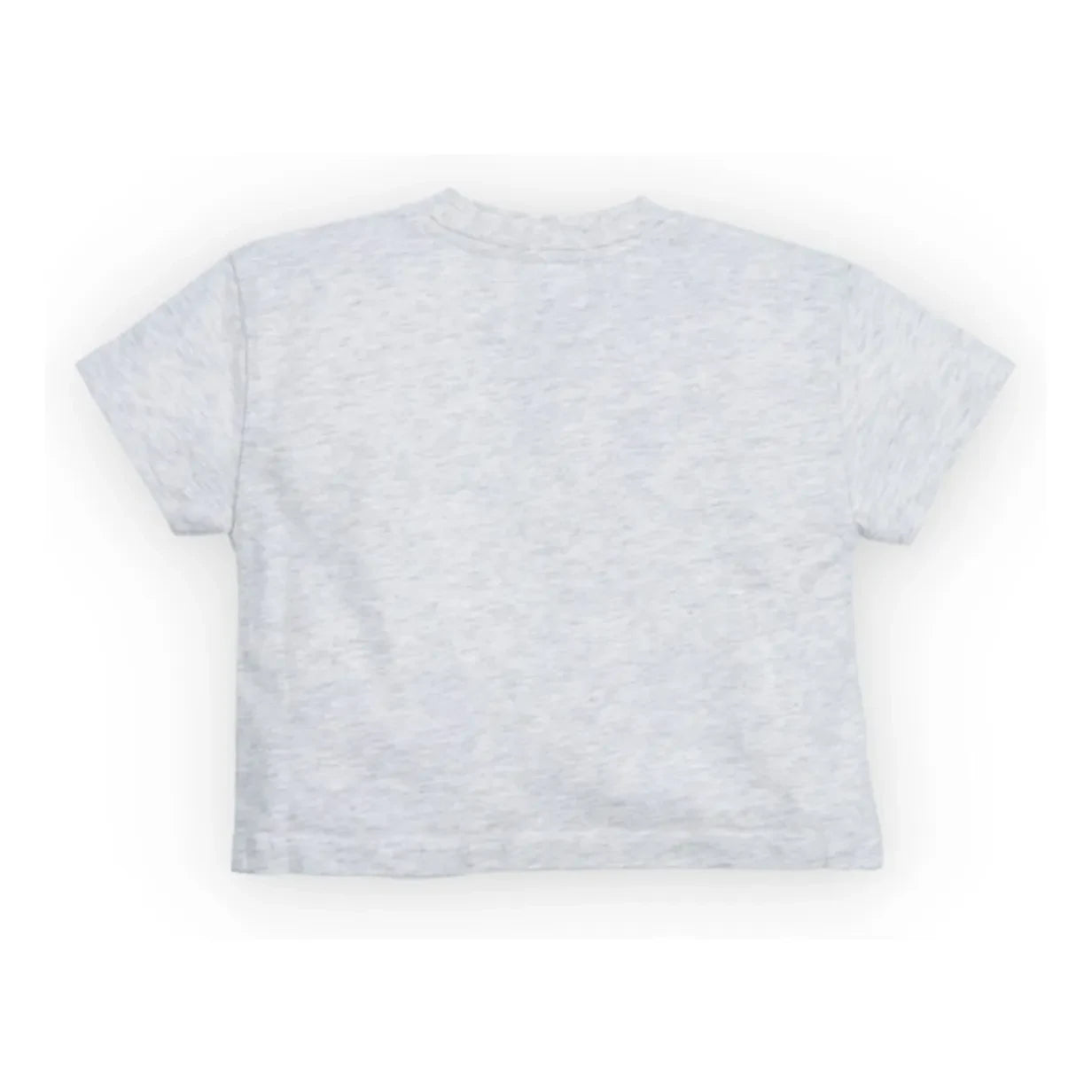 the new society - Baby Logo T-Shirt | Grau meliert