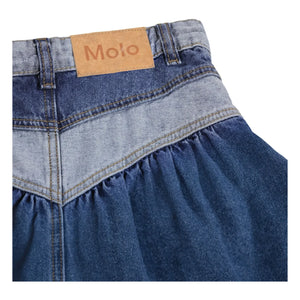 Molo - Becca Denim Organik Pamuk Etekler | Mavi