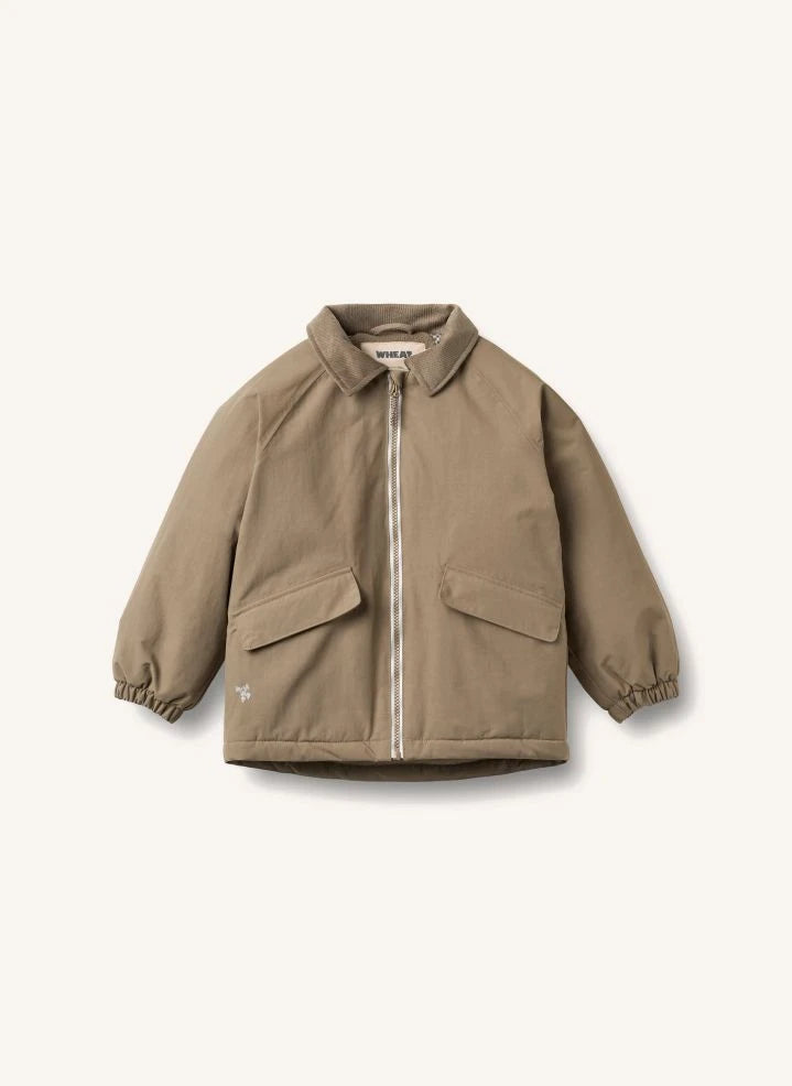 Wheat - Cloudie Technische Jacke aus recycelten Fasern | Sand