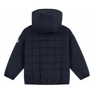 Petit Bateau - Düz Hafif Kaz Tüyü Mont | Lacivert