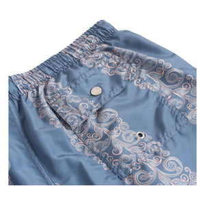 Bather - Coral Fiesta Hemd | Hellblau