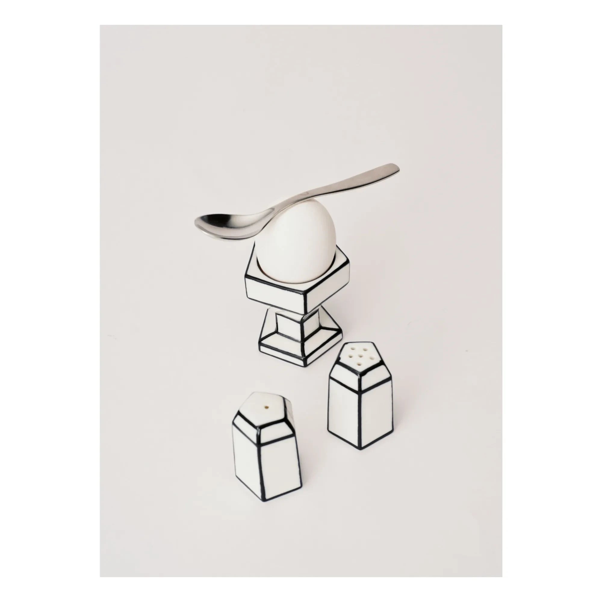 Serax – Carte Blanche Eierbehälter – 2er-Set | Weiß