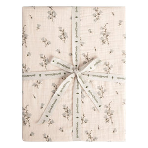 garbo&friends - Bluebell Baumwoll-Musselin Spannbettlaken | Creme