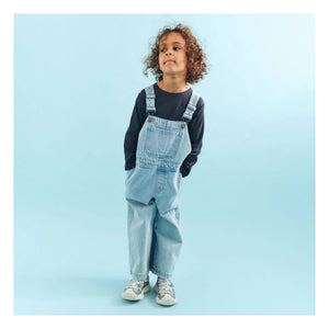 Wheat - Denim Marley Bio-Baumwoll-Latzhose | Hellblau