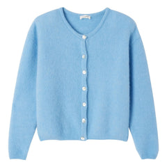 American Vintage - Vitow Alpaka- und Wollweste | Hellblau