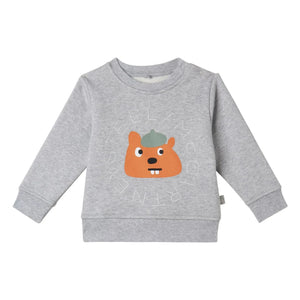 Stella McCartney Kids - Sweatshirt Stella Ecureuil | Heidegrau