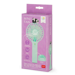 Legami - Wiederaufladbarer tragbarer Ventilator mit Basis - Mini-Ventilator