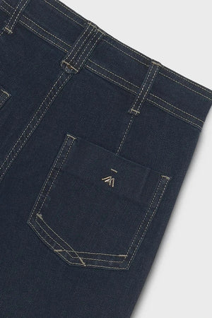 Mayoral çocuklar için wide leg jean pantolon