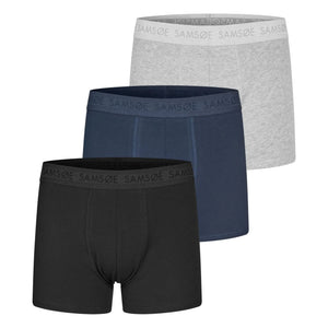 Samsoe Samsoe – 3er-Pack Trunk Slips | Blau