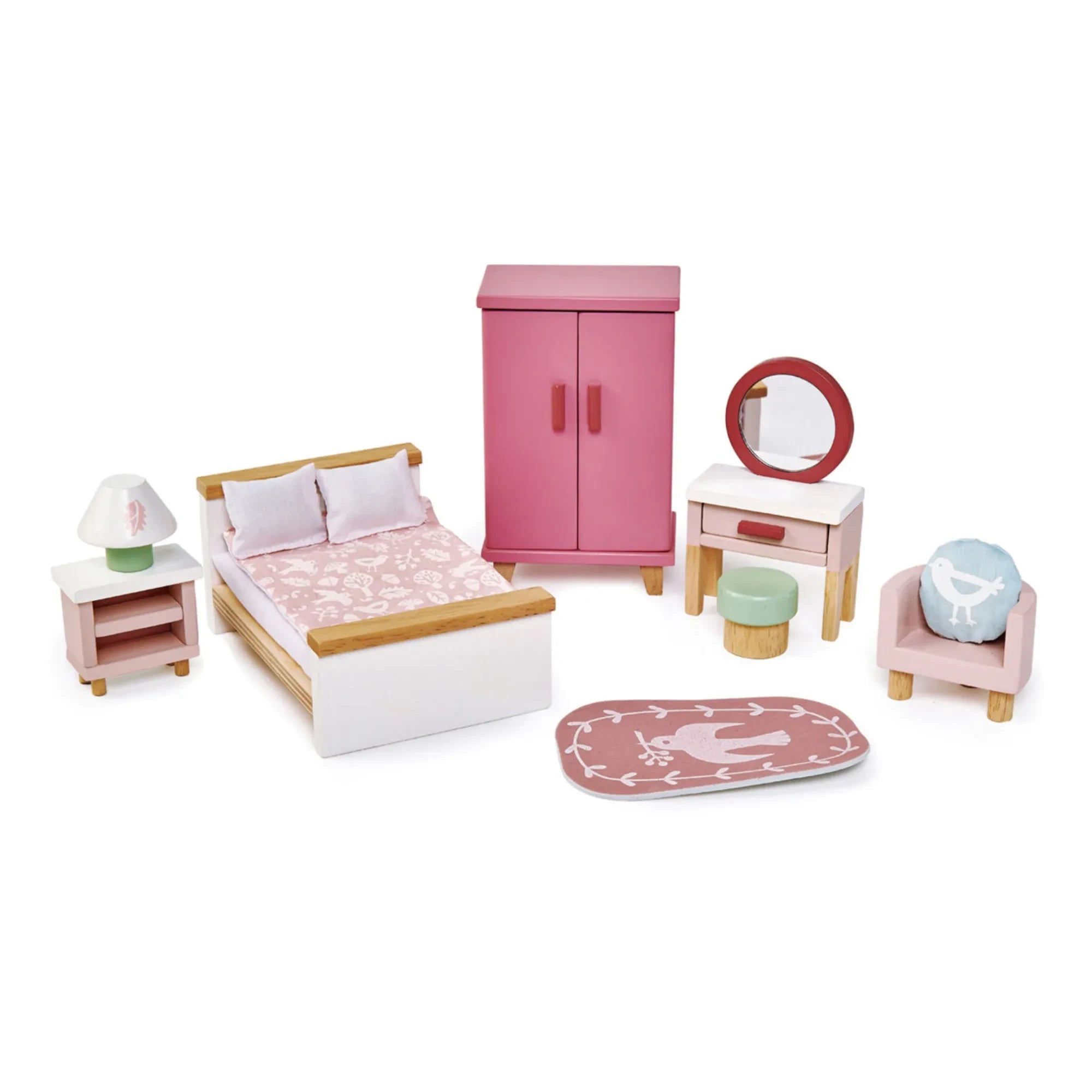 Tender Leaf Toys - Spielhaus Schlafzimmer Möbelset