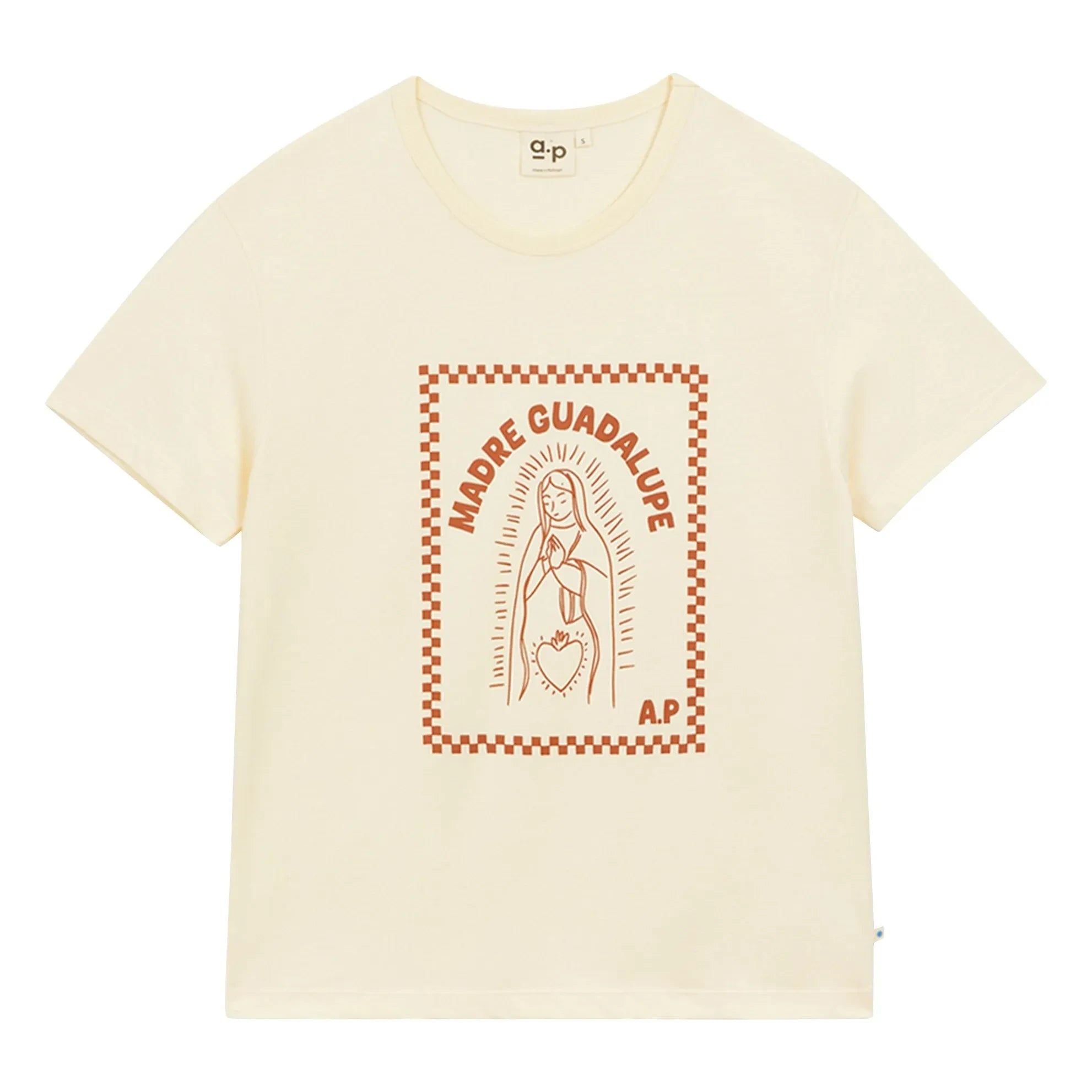 a.p - Guadalupe Bio-Baumwoll-T-Shirt | Ecru