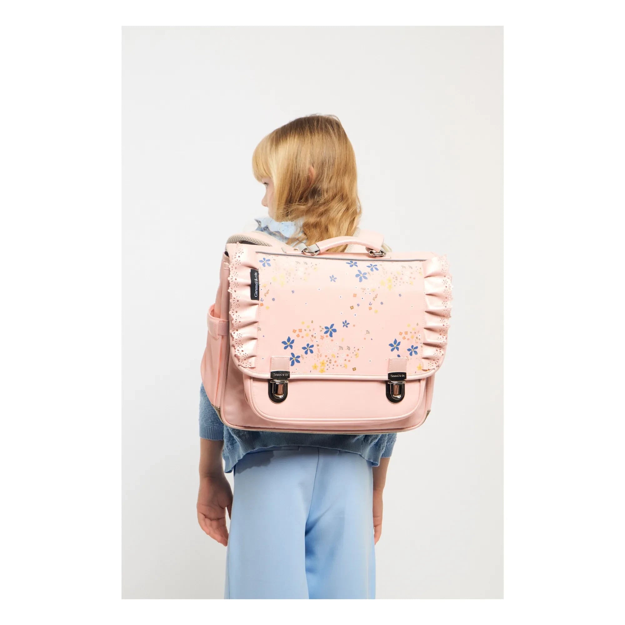 Caramel & Cie - Stella Umhängetasche mit Rüschen | Rosa