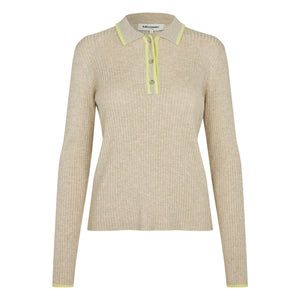 Lollys Laundry – Polo Julio Pullover | Beige