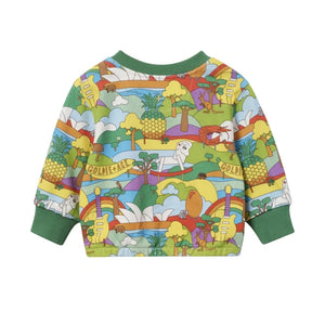 Goldie + Ace - Aussie Sweatshirt | Yeşil