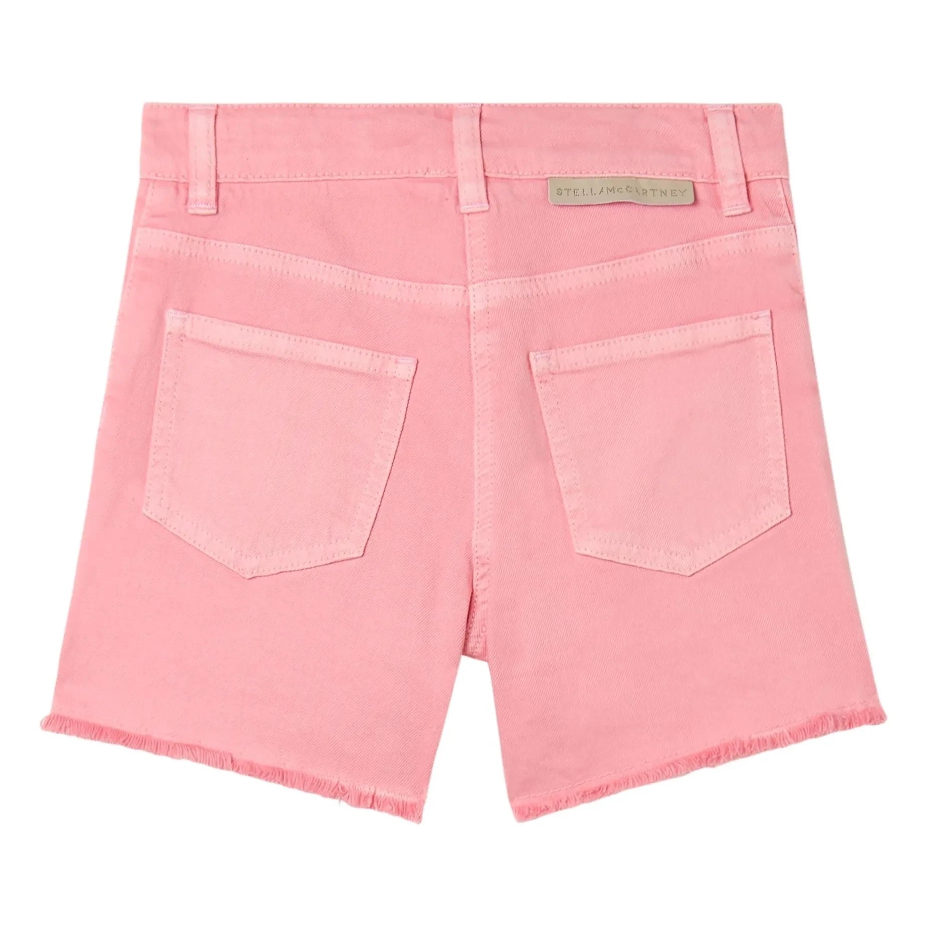 Stella McCartney Kids - Jeansshorts mit Blumenmuster | Rosa