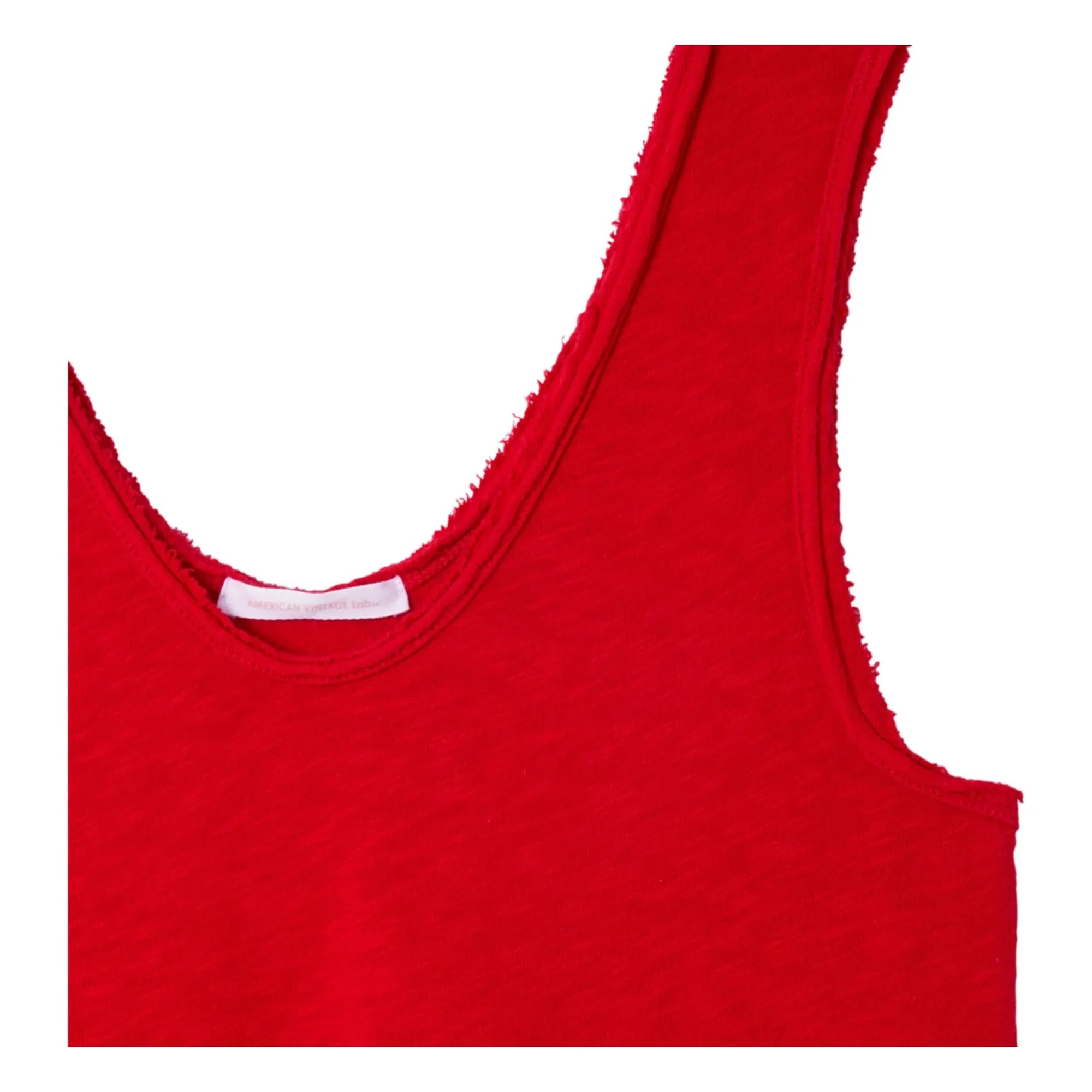 American Vintage - Sonoma Baumwoll-Trägertop | Tomatenrot