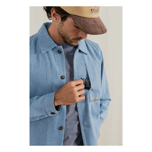 Rhythm - Arguam LS overshirt | Açık Mavi