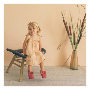 Baobaby - Knot-Hausschuhe | Kirschrot