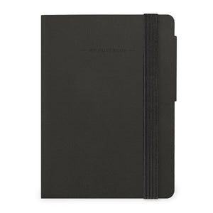 Legami - Liniertes Notizbuch mit monochromem Softcover - Black Suit - Mein Notizbuch