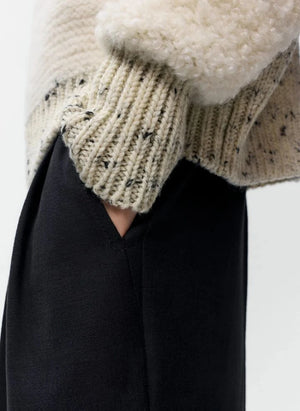 Cordera - Melierte Merinowolljacke | Beig