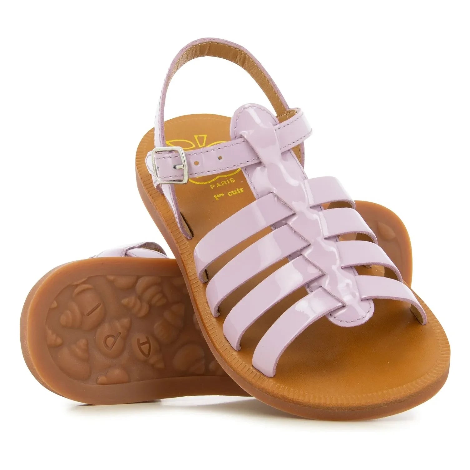 Pom d'Api - Plagette Riemensandalen | Mauve