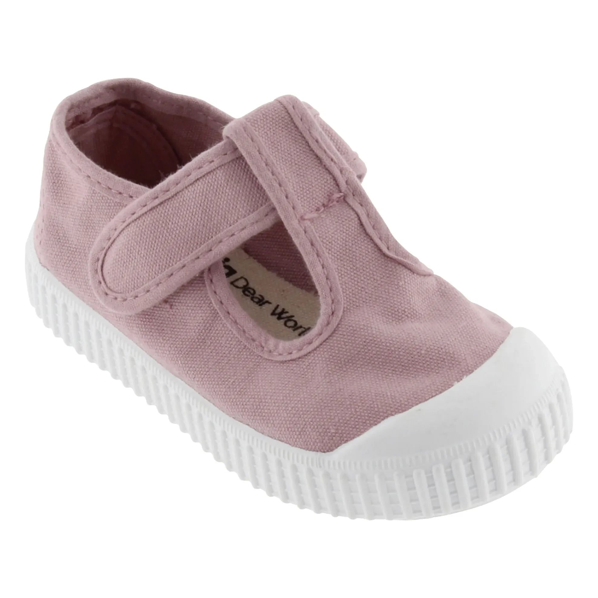 Victoria - Kratz-Sneaker Sandale mit Riemen aus Canvas | Staubrosa