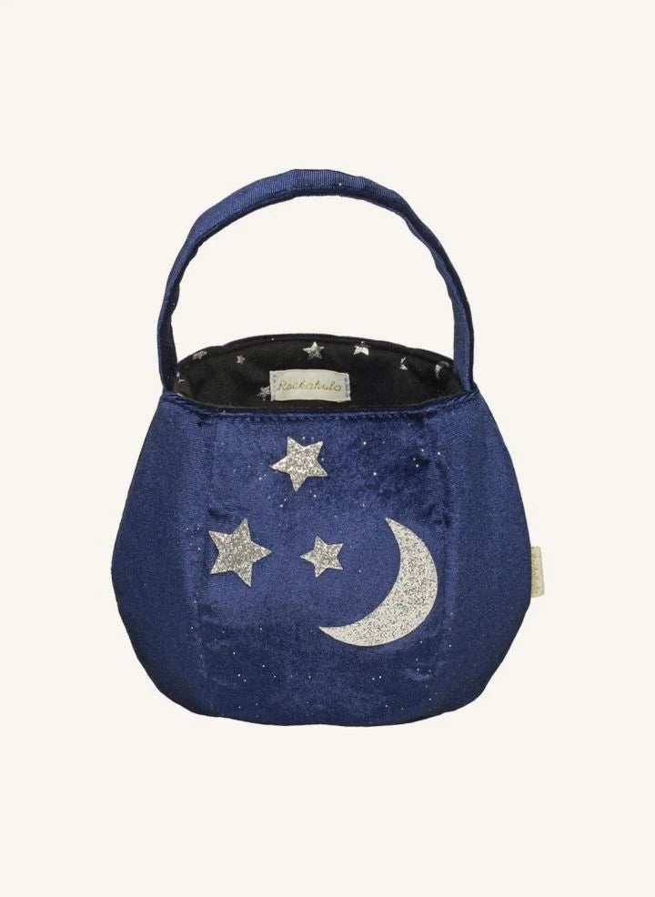 Rockahula Kids - Samt Dämmerungs-Eimer-Tasche | Marineblau