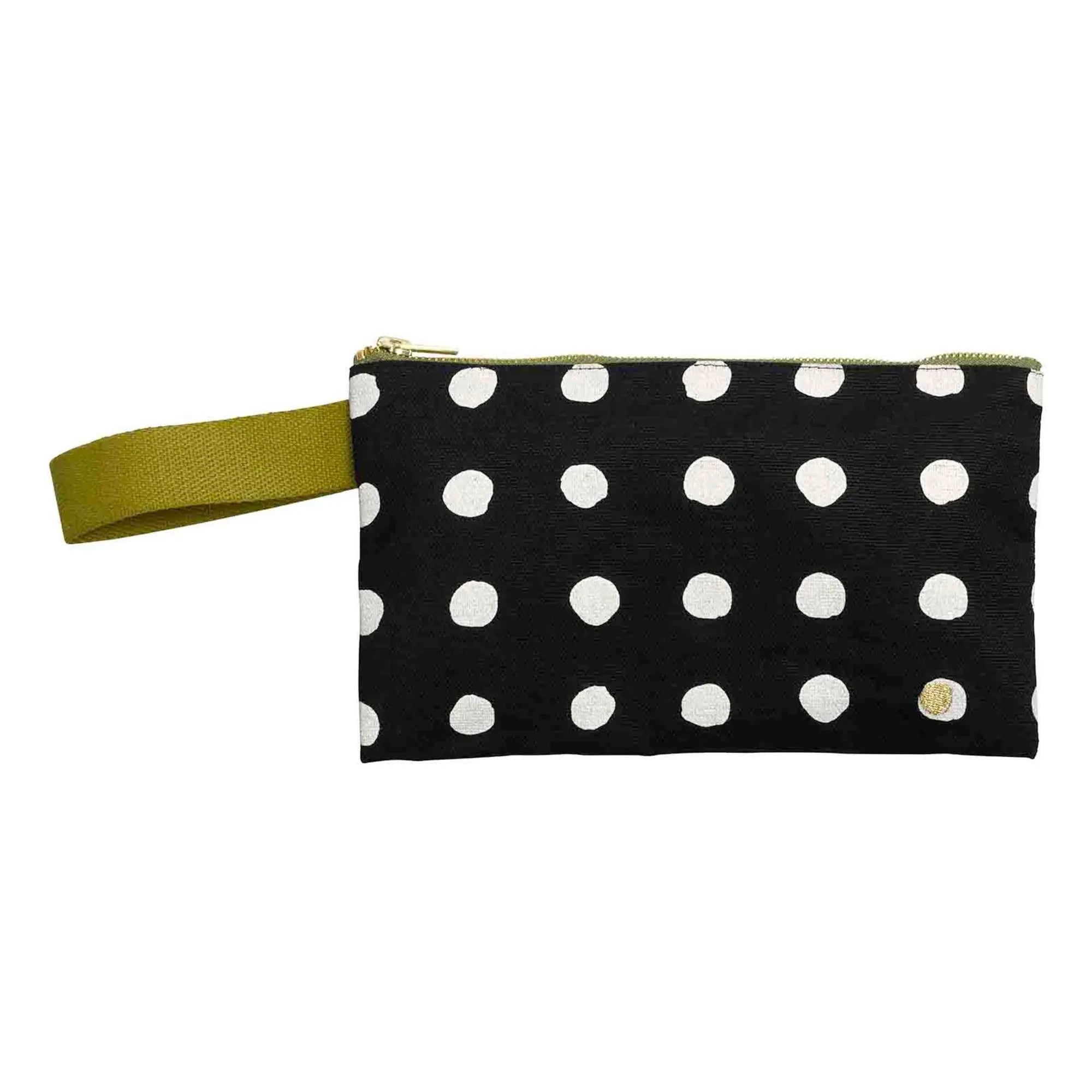 Das Tüpfelchen auf dem i - Mia Clutch Tasche aus Bio-Baumwolle | Caviar