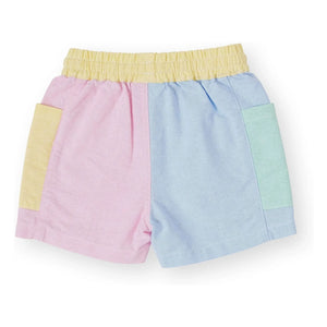 Goldie + Ace – Color Block Shorts | Pink