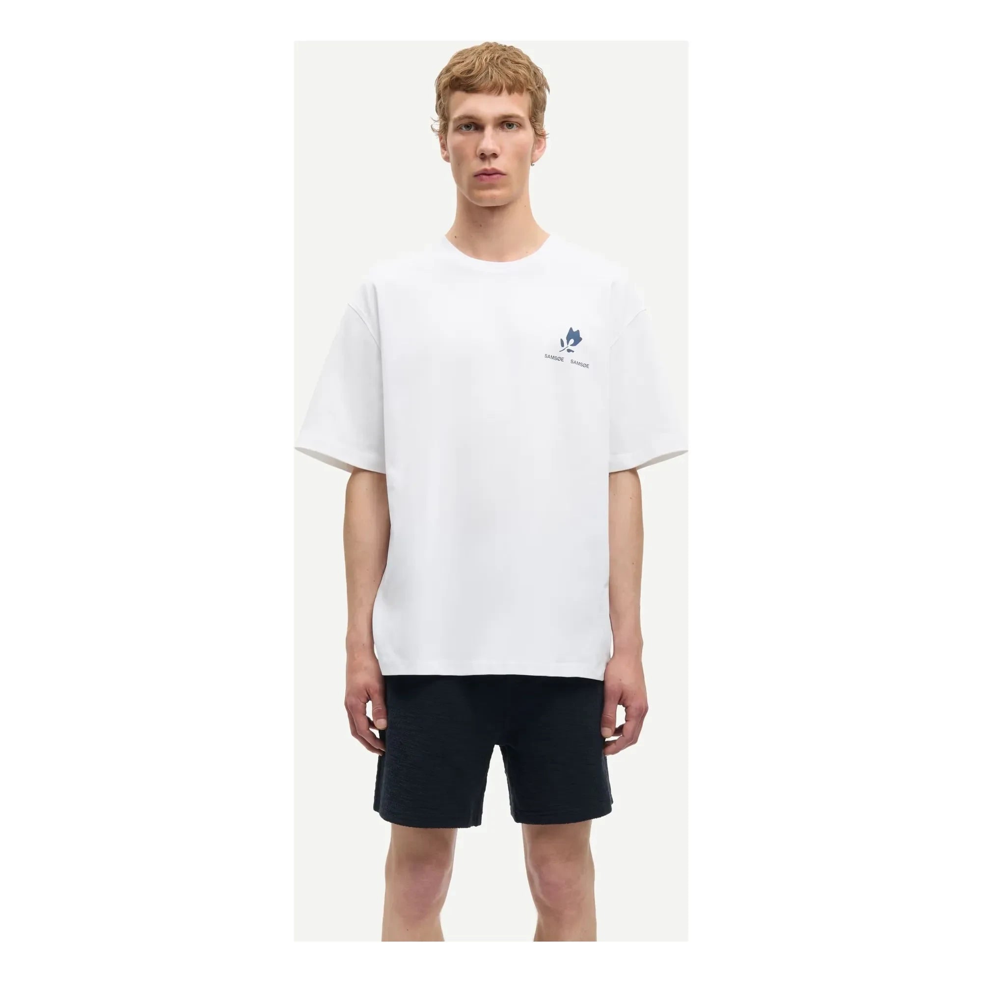 Samsoe Samsoe - Sacohen Baumwoll-T-Shirt | Weiß