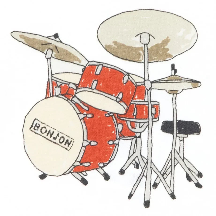Bonton - Cab Drummy T-Shirt | Ecru